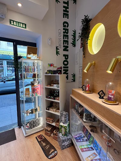 The green point
